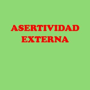 Asertividad externa